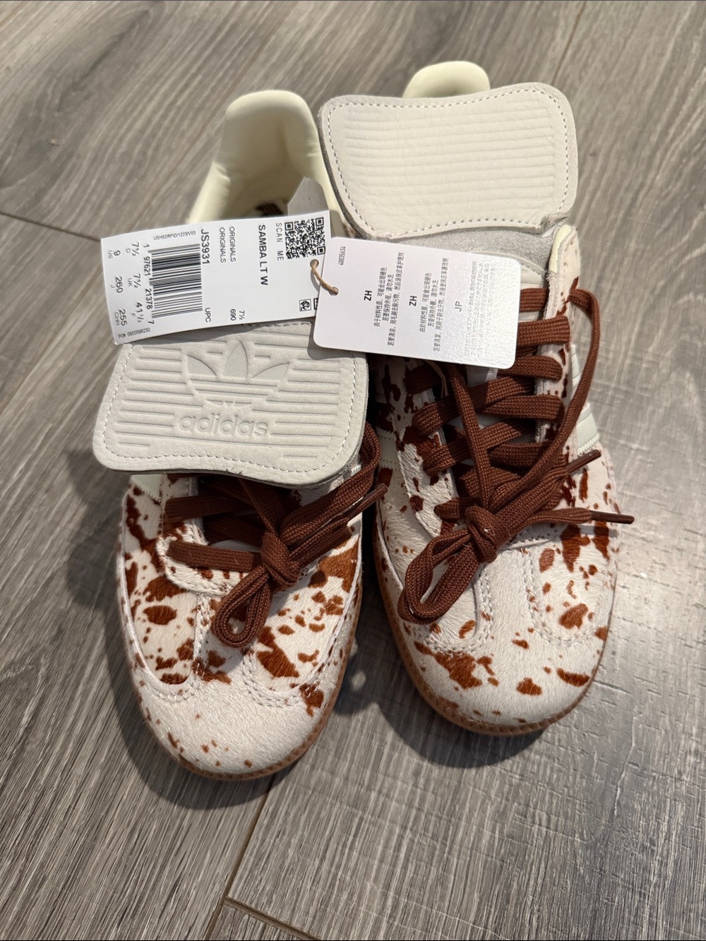 Adidas Samba LT W cow print - Picture 2 of 6